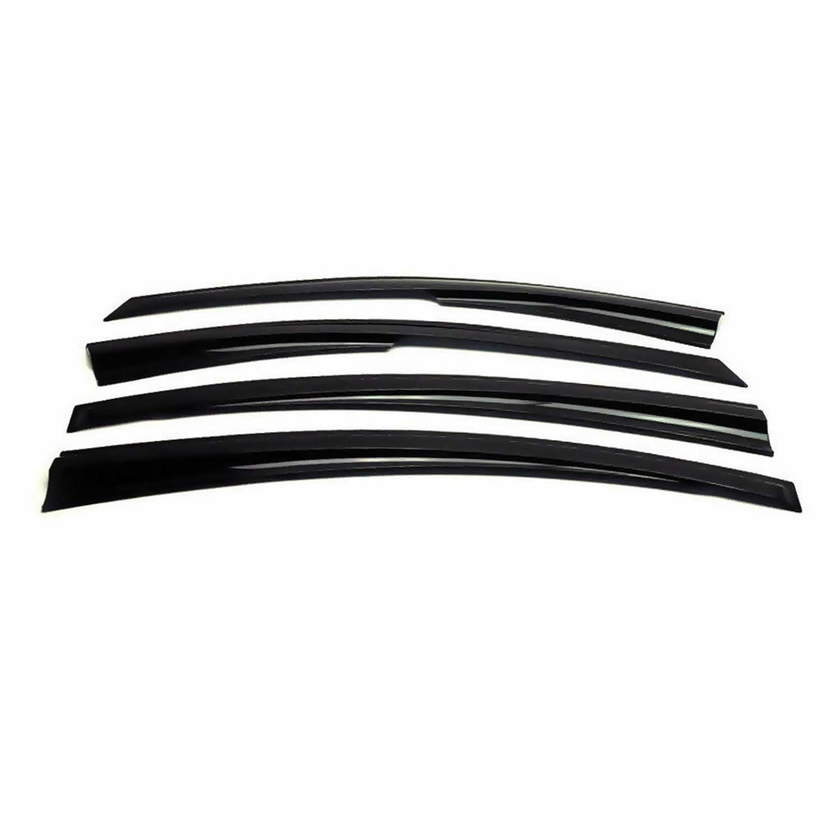4x Windabweiser Regenabweiser für VW Passat B7 Stufenheck 2010-2015 Acryl Dunkel
