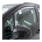 Windabweiser Regenabweiser für Opel Mokka 2012-2022 Dunkel 2x