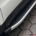 Trittbretter Seitenschweller für Ssangyong Kyron 2005-2021 Stahl Schwarz Grau