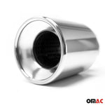 Auspuffblende Endrohr für Mazda 5 2005-2018 Edelstahl Chrom 60mm 1tlg