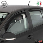 Windabweiser Regenabweiser für VW Golf mk4 1997-2006 Acryl Dunkel 4tlg
