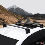 Dachträger Gepäckträger für Ford Focus C-Max 2003-2010 Grundträger Alu Schwarz