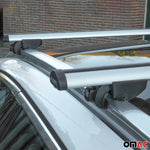Dachträger für Audi Q5 8R 2008-2016 Gepäckträger Relingträger 100kg Alu Grau