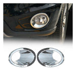 Nebelscheinwerfer Rahmen Umrandung für Hyundai Santa Fe 2009-2012 Chrom ABS 2x