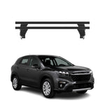 Menabo Dachträger für Suzuki SX4 S-Cross mk2 2016-2021 FL 50kg Alu Schwarz 2x