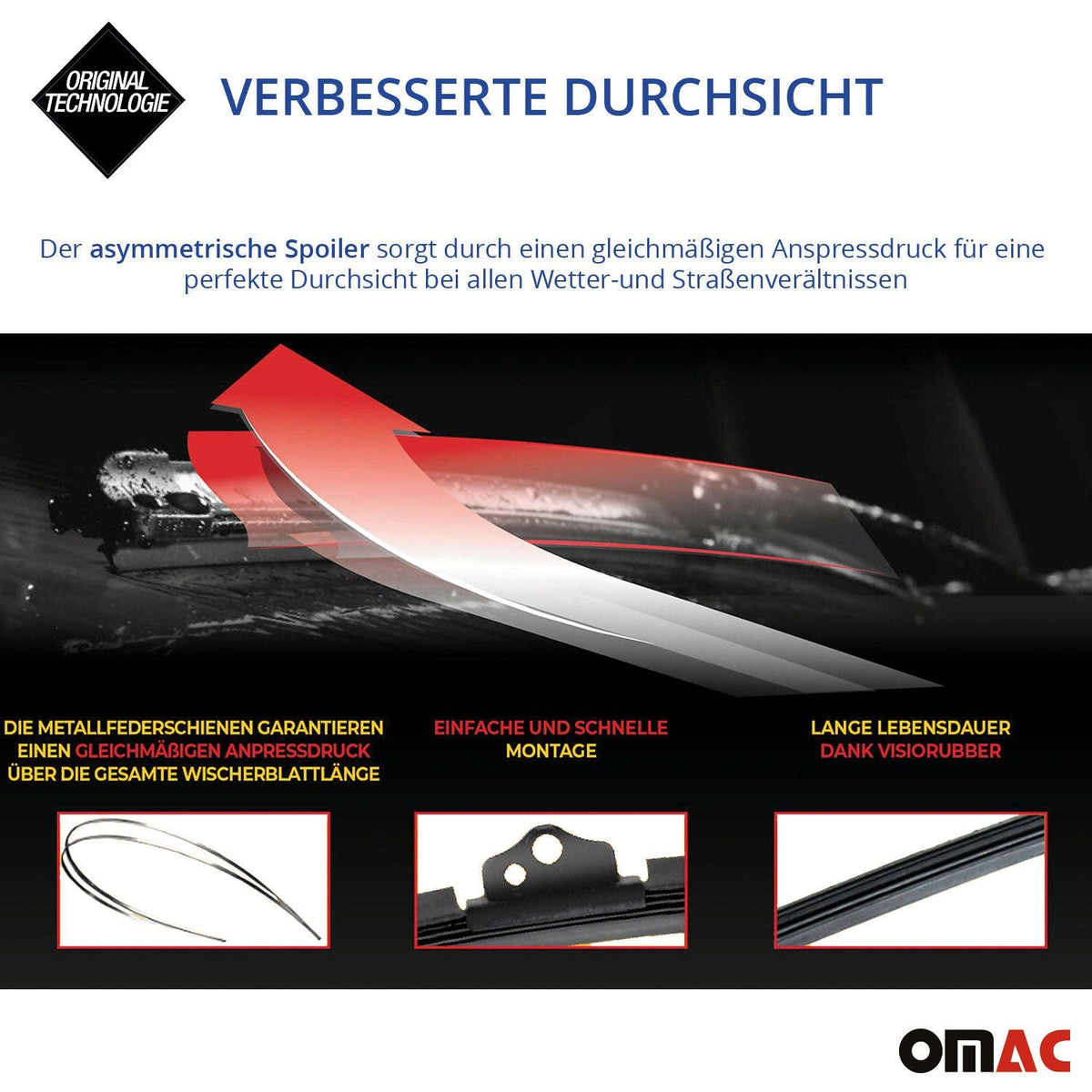 SWF Wischblatt Scheibenwischer Vorne für Dacia Sandero II 2012-2020 Namma Markt