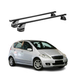 Menabo Dachträger für Mercedes A Klasse W169 2004-2012 75kg Stahl Schwarz 2x