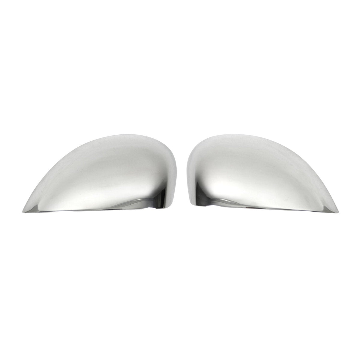 Spiegelkappen Spiegelabdeckung für Seat Leon 2009-2012 Edelstahl Chrom 2tlg