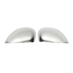 Spiegelkappen Spiegelabdeckung für Seat Leon 2009-2012 Edelstahl Chrom 2tlg