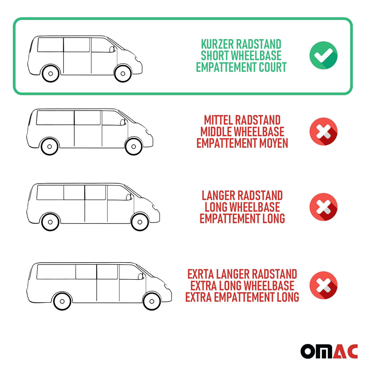 Dachreling Dachgepäckträger für Renault Kangoo 2008-2022 Kurzer Alu Grau Namma Markt
