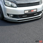 Frontspoiler Lippe Stoßstange Splitter für VW Caddy 2010-2015 ABS Schwarz 1tlg