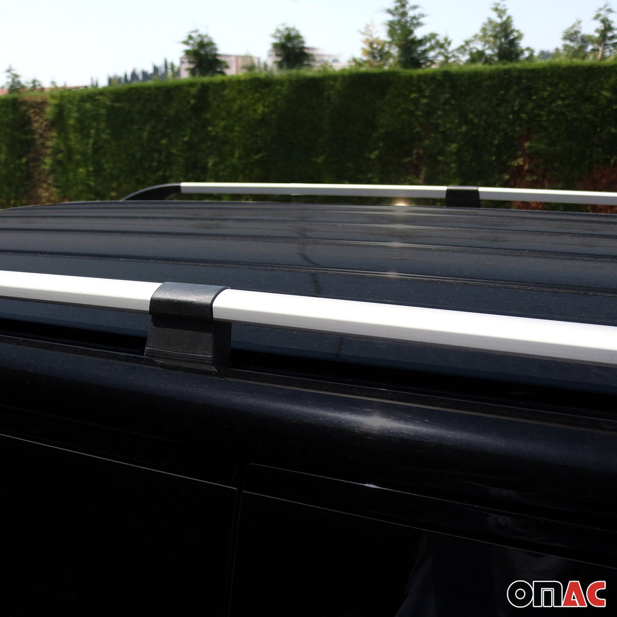 Dachreling Dachgepäckträger Relingträger für Dacia Dokker 2012-2021 Alu Silber