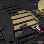 OMAC Gummi Fußmatten für Nissan Qashqai Tekna Version J10 2006-2014 Premium 4x