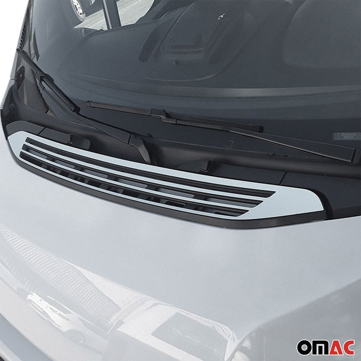 Kühlergrill Leisten Grillleisten für Peugeot Boxer 2008-2024 Edelstahl Chrom