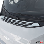 Kühlergrill Leisten Grillleisten für Peugeot Boxer 2008-2024 Edelstahl Chrom