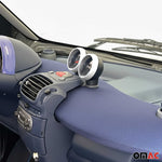 Lüftungs Rahmen Lüftungsrahmen für Smart ForTwo 450 1998-2007 Aluminium Silber