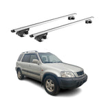 Dachträger Grundtäger für Honda CR-V mk1 1995-2001 90kg Alu Silber 2 tlg ABE