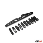Scheibenwischer Wischerblätter für VW Golf III IV 1991-2006 Hinten 325mm 1x