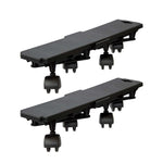 Möbel-Transportroller 170 kg Möbelroller Plattform Lenkrollen Trittbrett 2 tlg