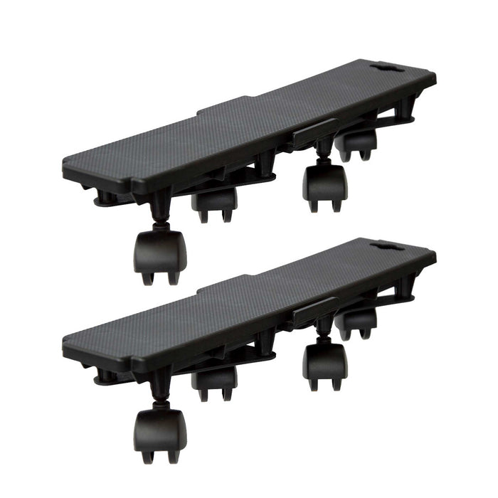 Möbel-Transportroller 170 kg Möbelroller Plattform Lenkrollen Trittbrett 2 tlg