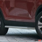 Trittbretter Seitenschweller für Kia Sportage 2010-2015 ABE Alu