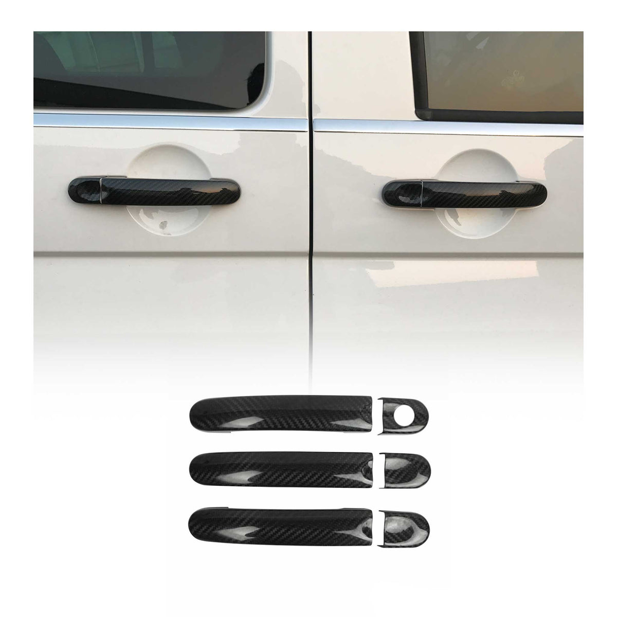 Türgriff Blende Carbon für VW T6 T6.1 alle 2015-2024 3Tür H1 Kohlefaser Namma Markt