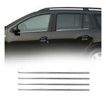 Fensterleisten Zierleisten für Dacia Logan MCV II 2013-2020 Edelstahl Chrom 4tlg