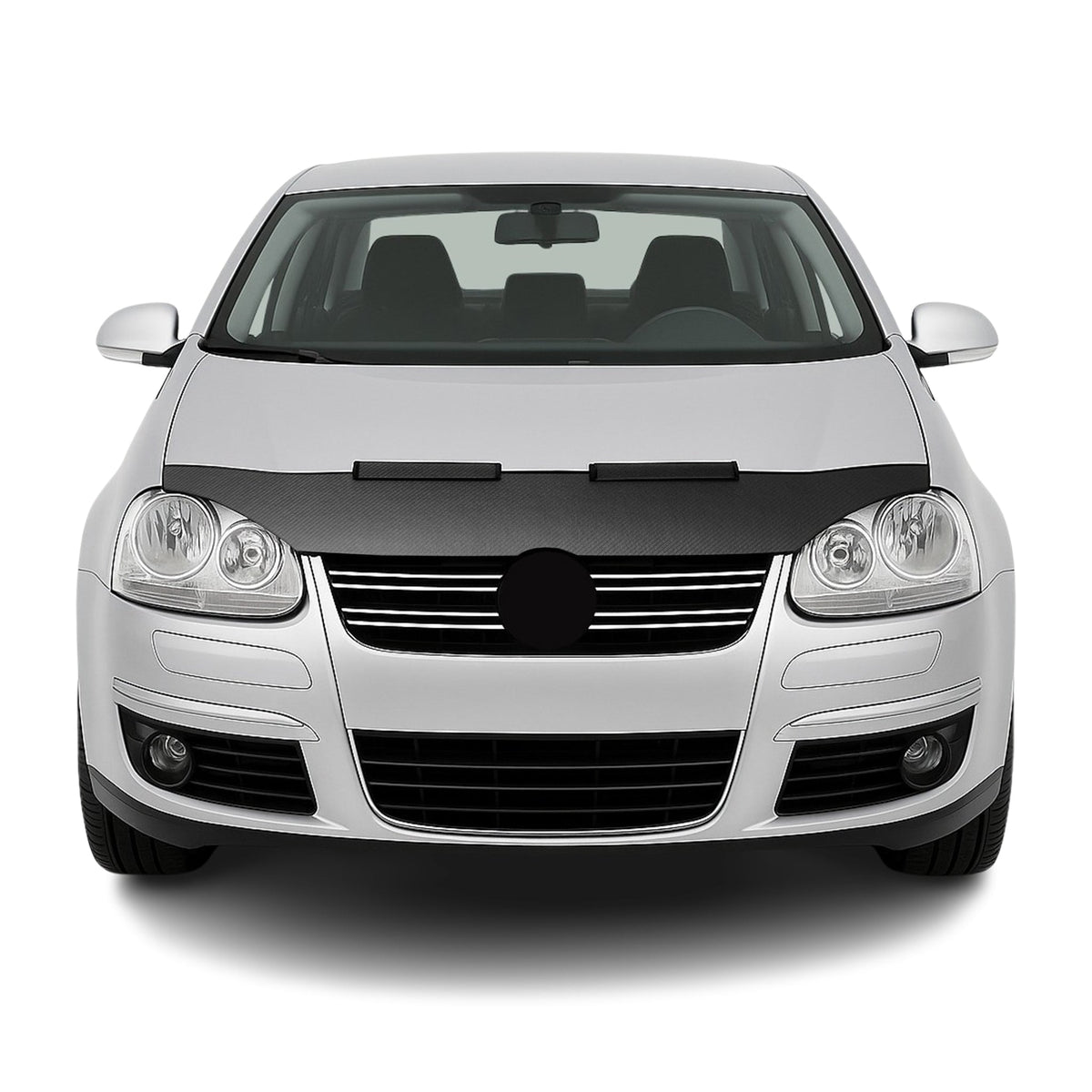 Haubenbra Steinschlagschutz Bonnet Bra für VW Jetta 2005-2010 Carbon Optik Halb
