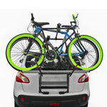 Menabo Fahrradträger 2 Fahrräder für Honda Civic X 2016-2026 Alu Silber Schwarz
