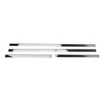 Fensterleisten Zierleisten für Nissan Navara D40 2005-2015 Edelstahl Chrom 4tlg