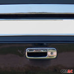 Heckklappe Kofferraumöffner Griff für VW Caddy 2003-2010 Edelstahl Chrom 2tlg