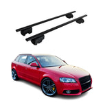 Dachträger Gepäckträger für Audi A3 2005-2013 Querträger ABE Stahl Schwarz 2x