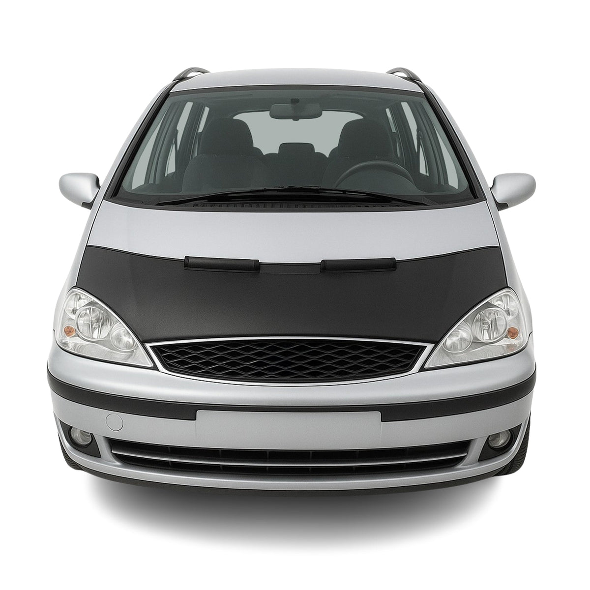 Haubenbra Steinschlagschutz Bonnet Bra für Ford Galaxy 2006-2010 Schwarz Halb