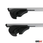 Dachträger Gepäckträger für Renault Kangoo 1996-2007 Grundträger Stahl Grau 2x