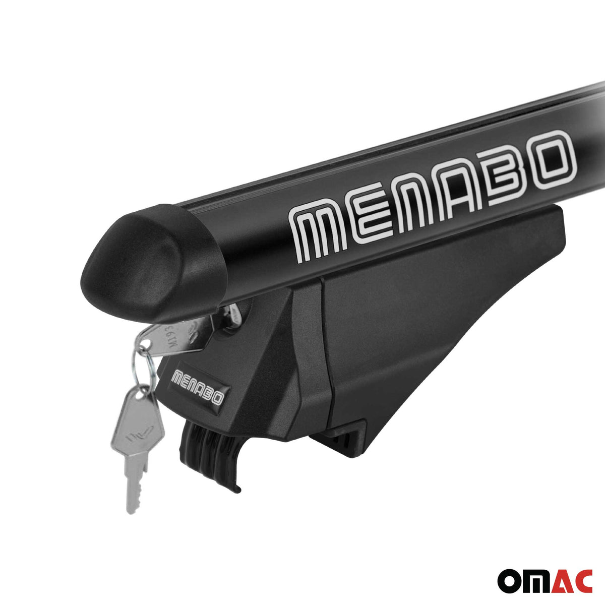 Menabo Dachträger für Audi A4 B9 Avant Allroad 2016-2025 75kg Alu Schwarz 2x