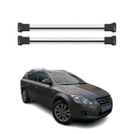 Dachträger Grundtäger für Kia Ceed ED Kombi 2006-2012 75kg Alu Silber 2 tlg
