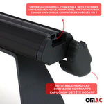 3x Dachträger + Leiterhalter Set für Opel Vivaro A 2001-2014 Lastanschläge
