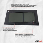 Seitenfenster Schiebefenster für Renault Master 2010-2024 Schwarz Links L1