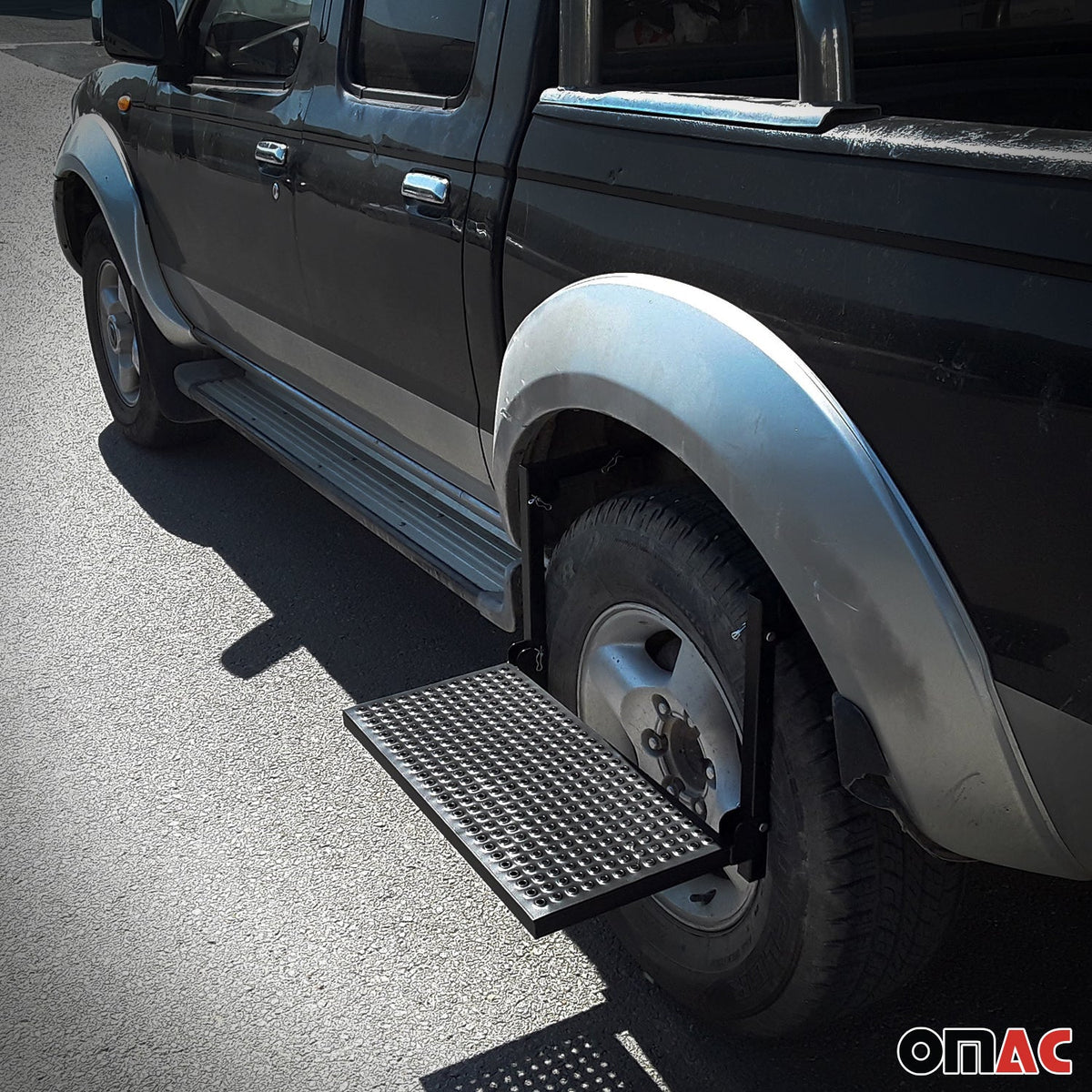 Radtritt Trittstufe Rad Stufe für VW Golf 2019-2026 Klappbar Faltbar 55cm Stahl