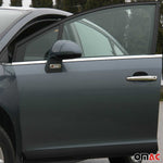 Fensterleisten Zierleisten für Citroen C4 2006-2013 Stufenheck Edelstahl 8tlg