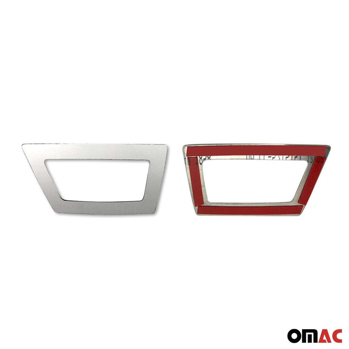 Blinkerrahmen Signalblende Blinker für Dacia Dokker 2012-2021 Edelstahl Chrom