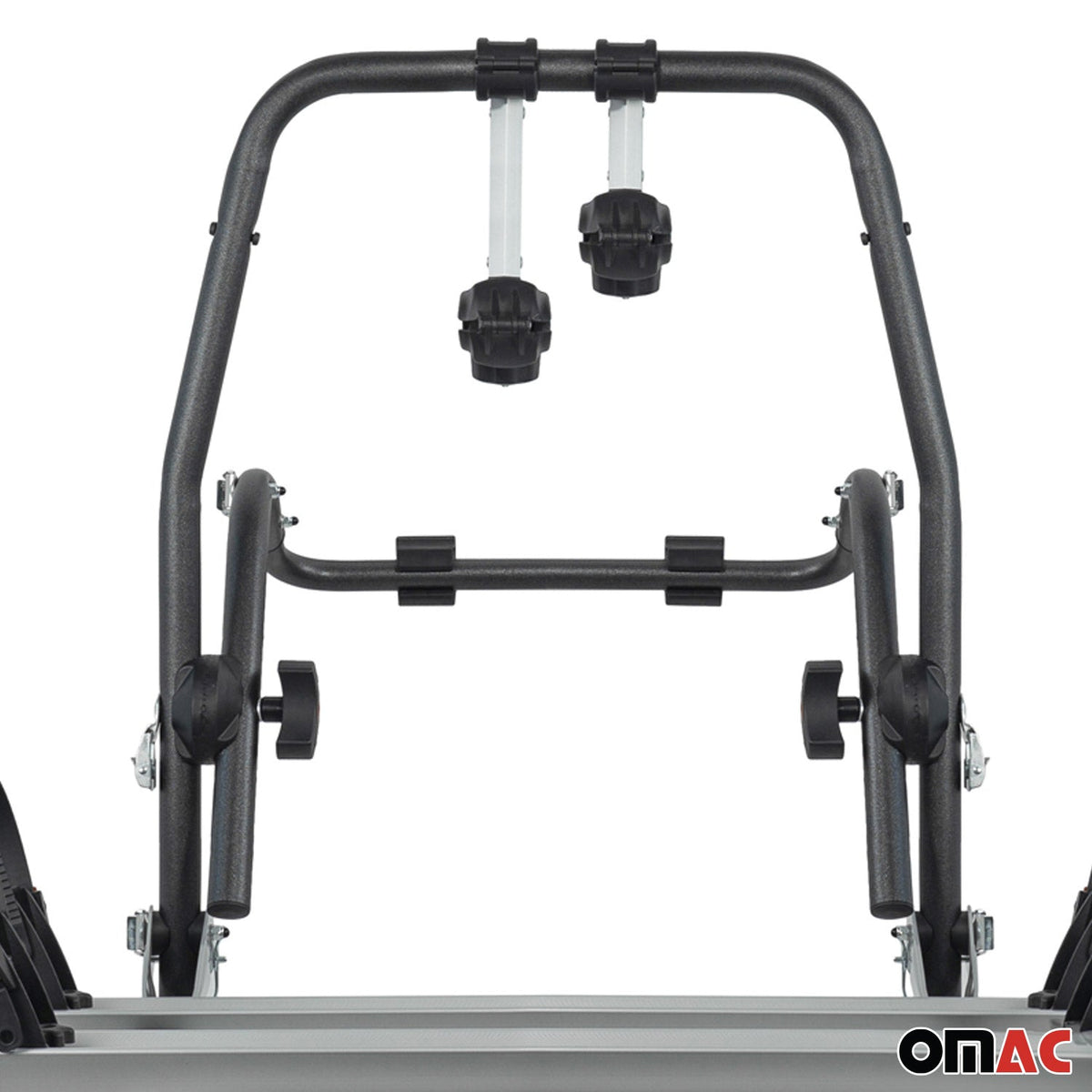 Menabo Fahrradträger 2 Fahrräder für BMW 3er E90 1999-2005 Alu Silber Schwarz