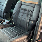 Rückenstütze Lordosenstütze Büro Auto Stuhl Sessel Sitz Stütze Bezüge Schwarz