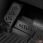 Fußmatten Gummimatten für Fiat Palio Palio Weekend Sienna 1996-2016 TPE Schwarz