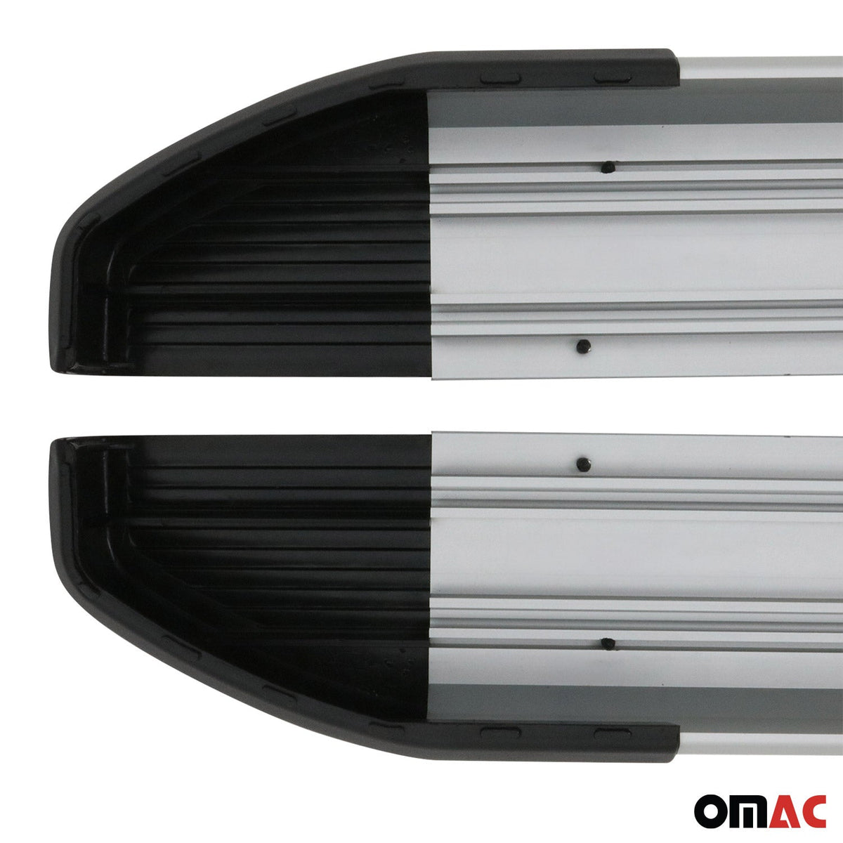 Aluminium Seitenschweller Trittbretter für Opel Combo Kurzer D 2012-2018 Silber