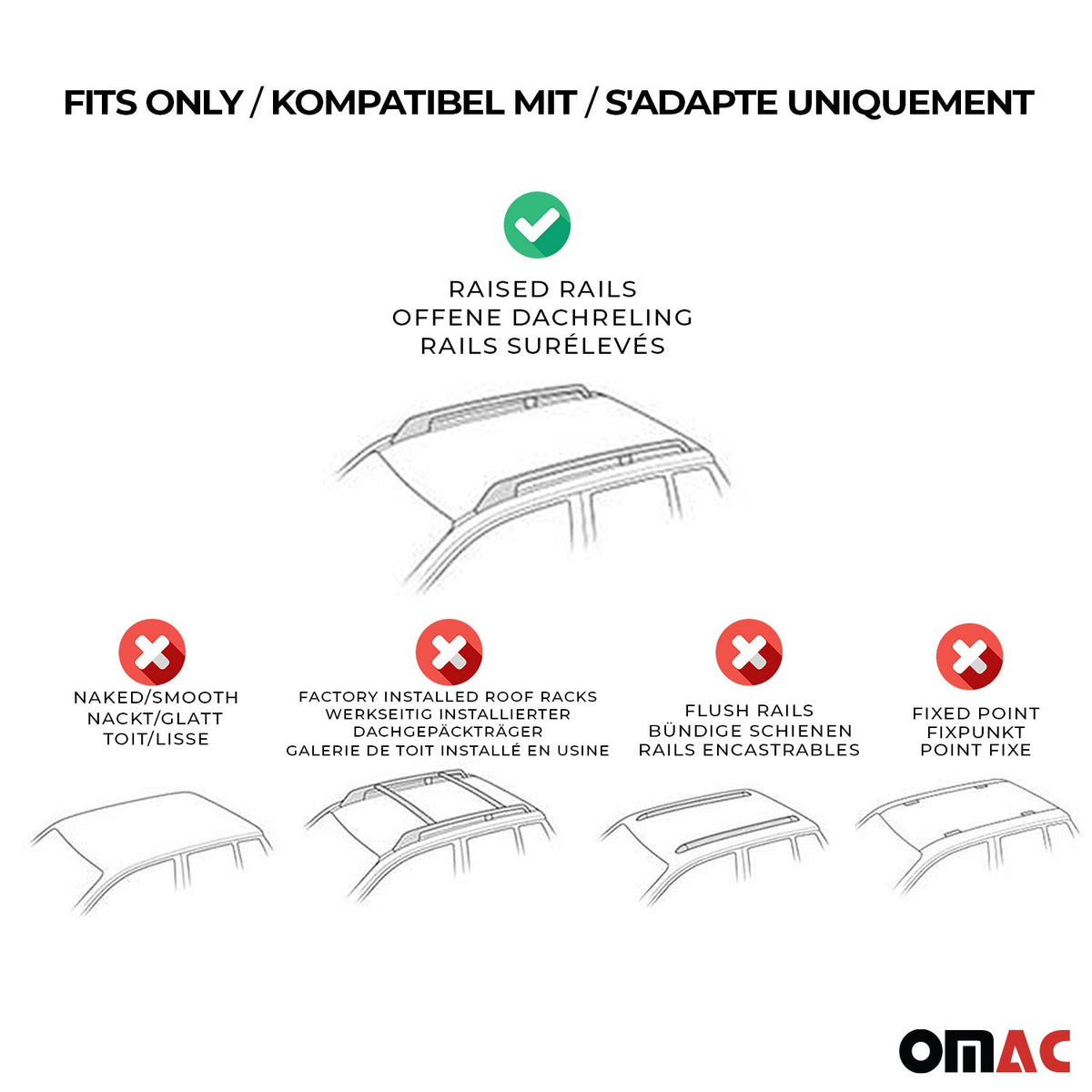 Dachträger Grundtäger für Skoda Yeti 2009-2017 90kg Alu Silber 2 tlg ABE