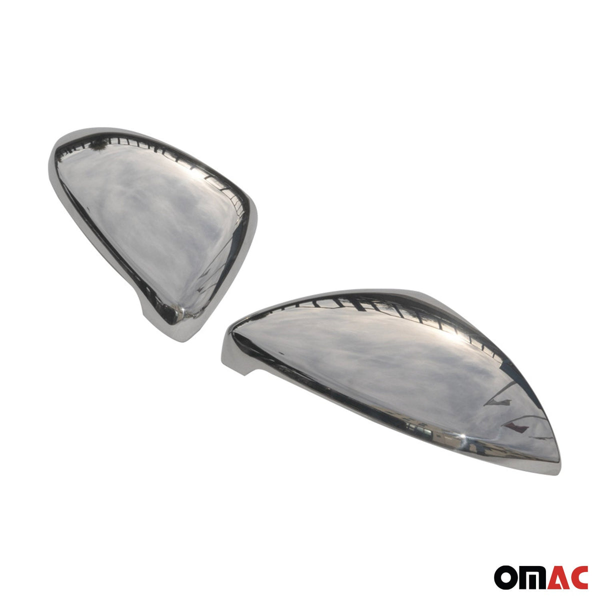 Spiegelkappen Spiegelabdeckung für VW Golf 2012-2019 Edelstahl Chrom 2tlg