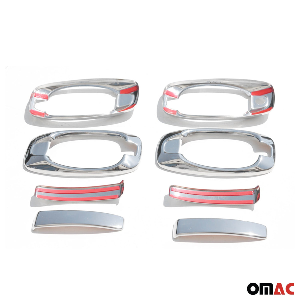 Chrom Türgriff Blende für Fiat Doblo 2010-2021 4-Tür Edelstahl 8tlg