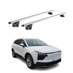 Dachträger Grundtäger für Aiways U5 2022-2023 FL 100kg Aluminium Silber 2tlg ABE