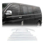 Fensterleisten Zierleisten für VW T6 T6.1 2015-2024 L1 Kurzer Einzelschibetür